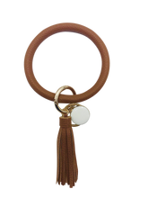 Load image into Gallery viewer, Leather Bangle Keyring