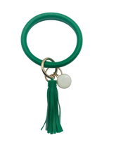 Load image into Gallery viewer, Leather Bangle Keyring