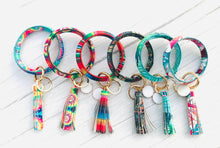 Load image into Gallery viewer, Leather Bangle Keyring