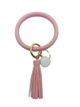 Load image into Gallery viewer, Leather Bangle Keyring