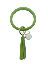 Load image into Gallery viewer, Leather Bangle Keyring