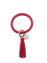 Load image into Gallery viewer, Leather Bangle Keyring