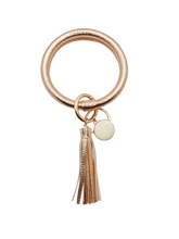 Load image into Gallery viewer, Leather Bangle Keyring
