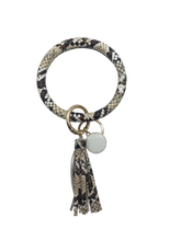 Load image into Gallery viewer, Leather Bangle Keyring