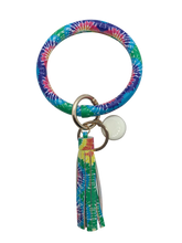 Load image into Gallery viewer, Leather Bangle Keyring