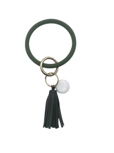 Load image into Gallery viewer, Round Silicone Bangle Keyring
