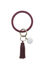 Load image into Gallery viewer, Round Silicone Bangle Keyring
